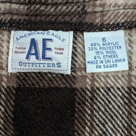 ***SOLD****American Eagle Outfitters Plaid Skirt - Picture 6 of 7